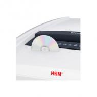 HSM Aktenvernichter SECURIO P36i, Partikelschnitt: 4,5x30mm mit separatem CD-Schneidwerk 4 x 7 mm, Sicherheitsstufe: P-4 / O-4 / T-5 / E-4 / F-1, Schnittleistung: 27-29 Blatt, Eingabebreite: 330 mm, Auffangvolumen: 145 Liter, für Papier, Heft- / Büroklammern, Kreditkarten, CDs / DVDs (1853121C)