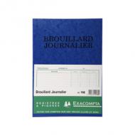 EXACOMPTA Piqre "Brouillard Journalier", 270 x 195 mm -------------------- pour le marché: F --------------------format vertical, 40 pages, livre de compte recettes-dépenses situation de caisse avec solde, papier 110 g / m2 (79E)
