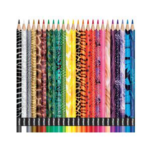 Dreikant-Buntstift COLORPEPS Animals, 24 Farben 832224