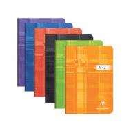 Clairefontaine Rpertoire, 148 x 210 mm, lign 96 pages, avec marge, papier vlin velout 90 g, fabriqu en Fran  couverture carte pellicule, coloris assortis - pas de choix de couleur possible  (3549C)