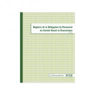 EXACOMPTA Piqre "Registre de la délégation du personnel CSE -------------------- pour le marché: F -------------------320 x 240 mm vertical, 30 pages (6625E)