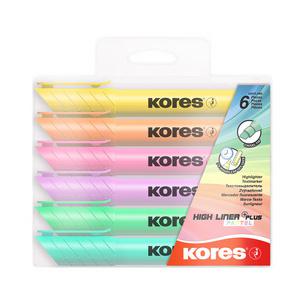 Textmarker "HIGH LINER PLUS" - Pastellfarben TM36060