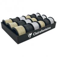 Geschenkband auf Spule "Fantasy glitter", im Display