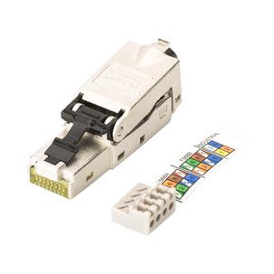 RJ45 Stecker zur Feldkonfektionierung, Kat. 6A(tief) DN-93631