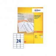 AVERY Etiquette pour photocopieur, 105 x 58 mm, blanc pour photocopieur monochrome haute caden  gros volumes contenu: 1.000 étiquettes sur 100 feuilles A4 (DP010-100.FR)