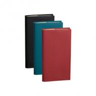 QUO VADIS Agenda de poche "Italnote S", 2026, Impala noir --------------------- Pour le Marché: F -------------------88 x 170 mm, 1 semaine par page, de décembre  décembre, 13 mois, couverture Impala en plastique grainé, reliure spirale en plastique, papier: ivoire, avec répertoire (219055Q)