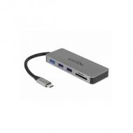 Delock usb-c dockingstation für mobilgeräte 4k - hdmi / hub / sd / pd2.0 (87743)