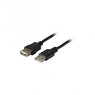 Efb usb2.0 verlängerungskabel a-a,st.-bu.,0.5m,sw,premium (k5220sw.0,5)