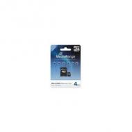 Mediarange sd microsd card  4gb sd cl.10 inkl. adapter (mr956)