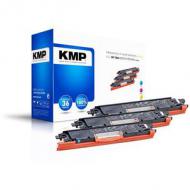 Kmp toner hp ce311-313a multip. 1000 s. h-t149cmy remanufactured (1226,0030)