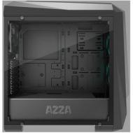 Azza geh midi atx chroma 410b (b / win) 2x rgb (csaz-410b)