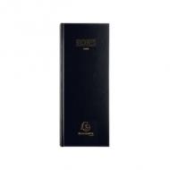 EXACOMPTA Agenda journalier 1 jour Long, 2026, noir (38571E)