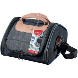 Lunch-Tasche CONCEPT mit Tischunterlage, grau / blau 872203