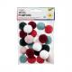 Woll-Pompons "Party" 50243