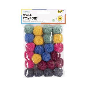 Woll-Pompons "Party" 50241