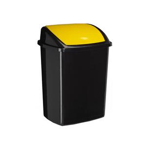Abfallbehälter, schwarz / schwarz 2919470011