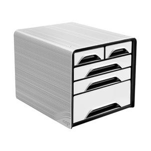 Schubladenbox Smoove CLASSIC, weiß / schwarz 1072130121