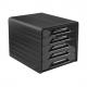 Schubladenbox Smoove CLASSIC, schwarz / schwarz 1071110121
