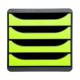 Schubladenbox BIG-BOX, mausgrau / harlekin 310718D