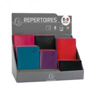 EXACOMPTA Rpertoires de poche, prsentoir de 26 pices rpertoires amovibles, couverture synthtique Winner, coloris assortis contenu: 26 pices (13089E)
