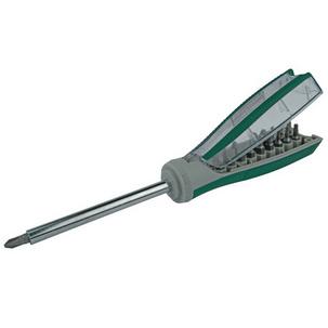 19 in 1 Bit-Schraubendreher, mit Bit-Depot M29840