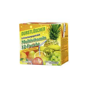 Erfrischungsgetränk Multivitaum 12-Frucht, 500 ml Trinkpack 0000040413846