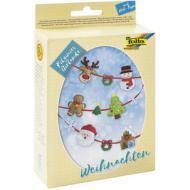 Mini Filz-Nähset "Girlande" - Weihnachtsmotiv