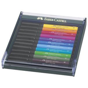 Tuschestift PITT artist pen, 12er Etui Basic 267421