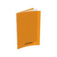 CONQUERANT CLASSIQUE Cahier 210 x 297 mm, séys, orange reliure piqre, 96 pages, couverture polypro, papier 90 g (100105478)