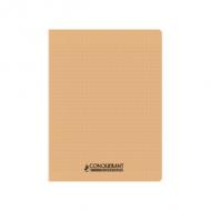 CONQUERANT CLASSIQUE Cahier 240 x 320 mm, Q5x5, incolore reliure piqre, 96 pages, couverture polypro, papier 90 g (nouveau: 100902142  /  ancien: 400009672)