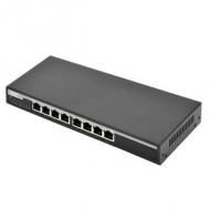 Desktop Gigabit Ethernet PoE Switch, 8-Ports