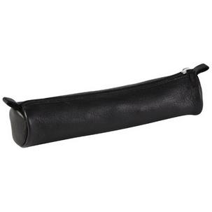 Schlamper-Rolle schwarzes Leder, klein 8324C
