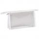 Schlamper-Etui Kunststoff, transparent/glitter 8487C