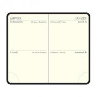 EXACOMPTA Kalender 2025, 115 x 75 mm, Winner, sortiert ---------------- Für den Markt: F ------------------------2 Woche auf 1 Blatt, aus Kunststoff, gepackt zu 5 Stück (11421E) , Verpackungseinheit:     5 Stück