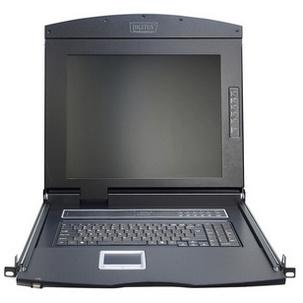 19" Konsole mit KVM-Switch 8-Port und TFT-Monitor DS-72210-2GE