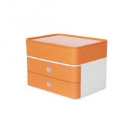 Schubladenbox "ALLISON", apricot orange
