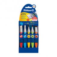 griffix® Schulpinsel-Starter-Set, 5er-Blisterkarte