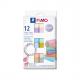 Modelliermasse-Set SOFT "Pastel", 12er Set 8023 C12-4