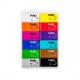 Modelliermasse-Set SOFT "Pastel", 12er Set 8023 C12-4