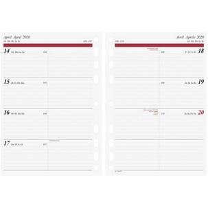 Kalender-Einlage für Zeitplaner "Timing 1" - Wochenkalender 7065910006