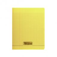 Calligraphe Cahier 8000 POLYPRO, 240 x 320 mm, assorti Séys, 96 pages, reliure piqre, couverture polypro transparente, papier vélin surfin 90 g / m2, assorti en: bleu, rouge, jaune et vert en paquet de 10 pices (18090C), Verpackungseinheit:    10 Stück