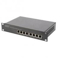 10" Gigabit Ethernet Switch 8 Ports, Vorderseite