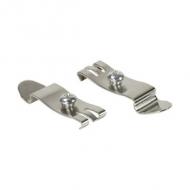 Hutschienenhalter mit Befestigungsschraube (M5), 2er Set