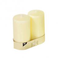 Stumpenkerzen "Ivory"
