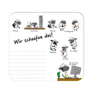 Mousepad Block "Wir schaafen das!" 46653