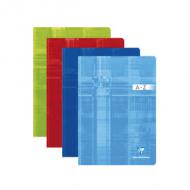 Clairefontaine Rpertoire piqu, A4, quadrill 5x5 96 pages, papier vlin velout 90 g, certifi PEFC, fabriqu en Fran  coloris assortis - pas de choix de couleur possible  (3169C)