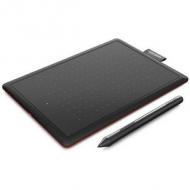 Wacom one small grafiktablett nd. / red,15,2x9,5cm,usb,rechts+linksh (ctl-472-s)