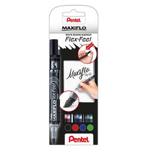 Whiteboardmarker Maxiflo Flex-Feel, 4er Set MWL5SBF-4