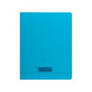 Calligraphe Cahier 8000 POLYPRO, 170 x 220 mm, bleu Séys, 48 pages, reliure piqre, couverture polypro transparente, papier vélin surfin 90 g / m2 (18102C)