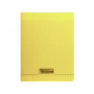 Calligraphe Cahier 8000 POLYPRO, 170 x 220 mm, jaune Séys, 48 pages, reliure piqre, couverture polypro transparente, papier vélin surfin 90 g / m2 (18104C)